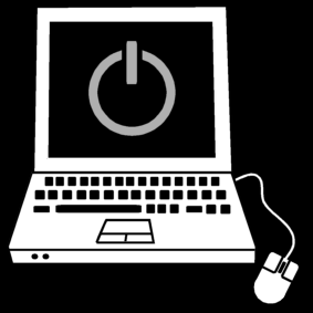 laptop: turn off